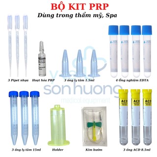 Bộ kit prp dùng trong thẩm mỹ viện,spa