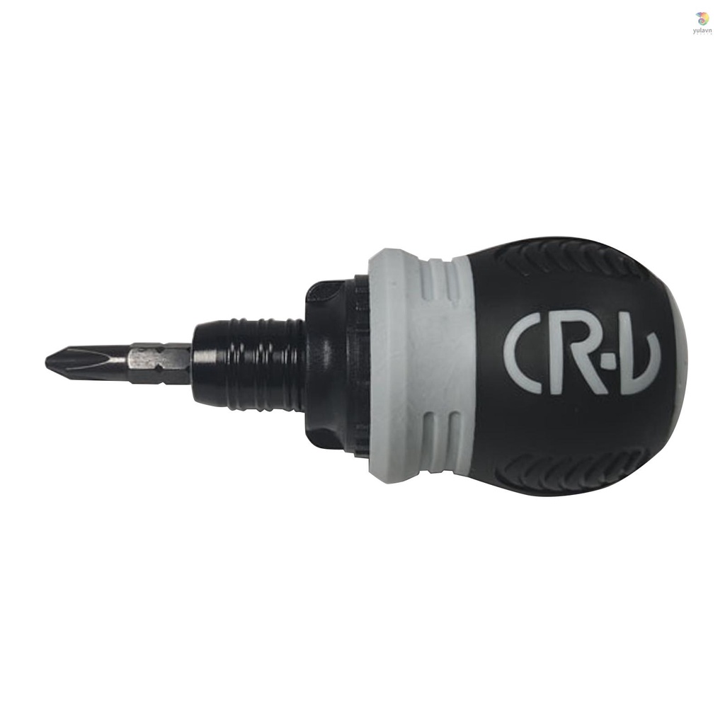 Tua Vít Hai Đầu Thu Gọn Được yulavn) Stubby Có Rãnh Và Tua Vít Chéo Dùng Để Sửa Chữa Điện Tử Trong Nhà