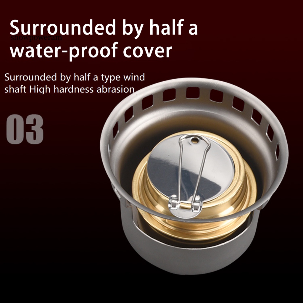 Bếp Ga Mini Dày Dặn Kèm Túi Đựng Tiện Lợi Cho Du Lịch / Cắm Trại