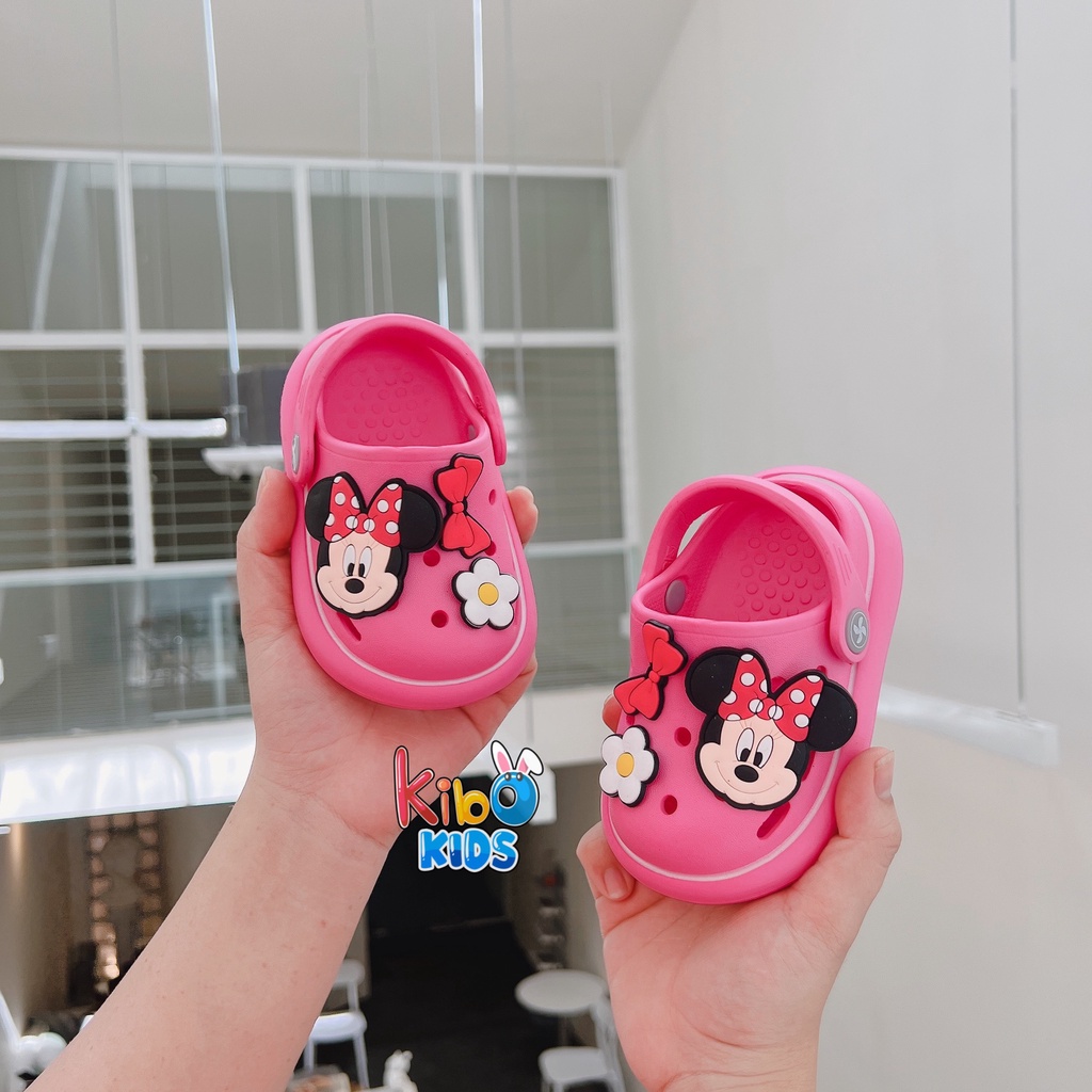 Dép cho bé - sục cross cho bé trai bé gái hoạ tiết 3D đáng yêu SU2306