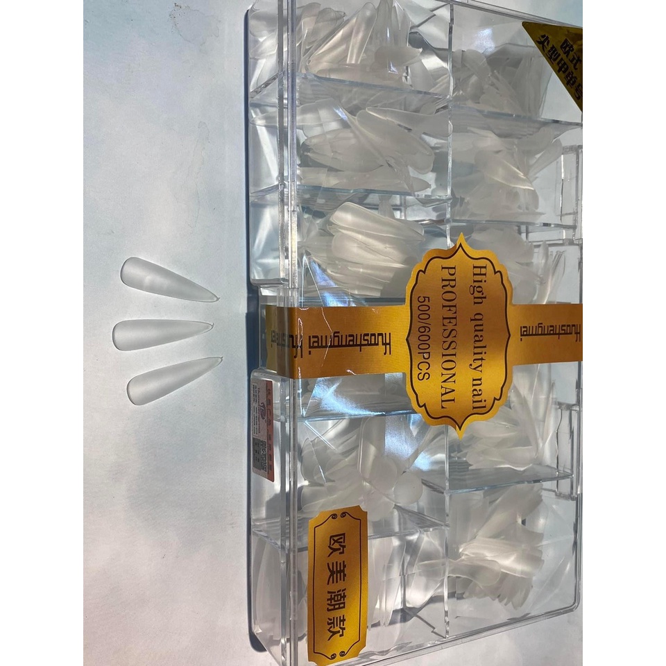 MÓNG ÚP LẺ SIZE TỪ 5-9 TEM VÀNG