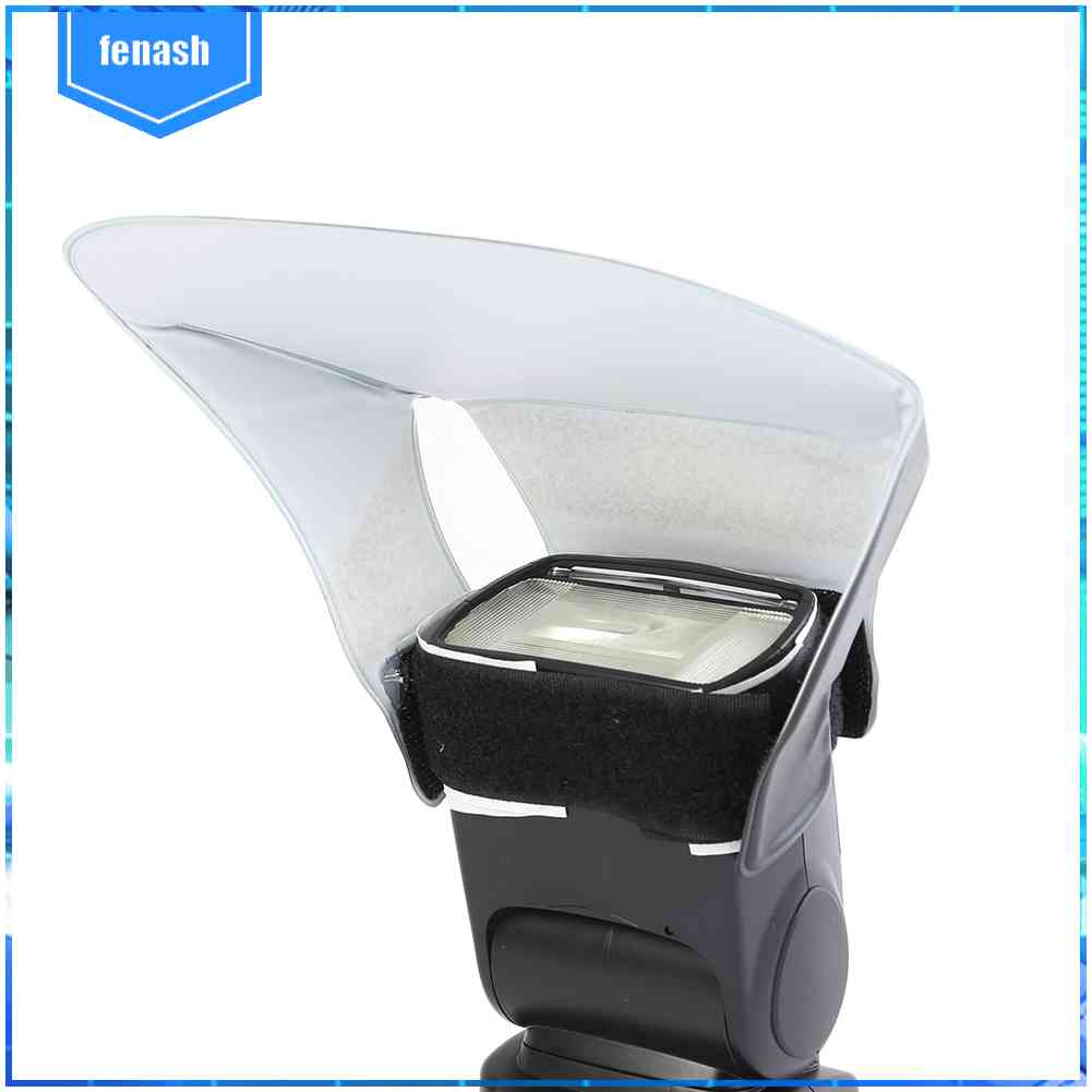 (Chuyên Nghiệp) Bảng Điều Khiển Khuếch Tán Ánh Sáng Trắng Cho Đèn Flash Máy Ảnh DSLR
