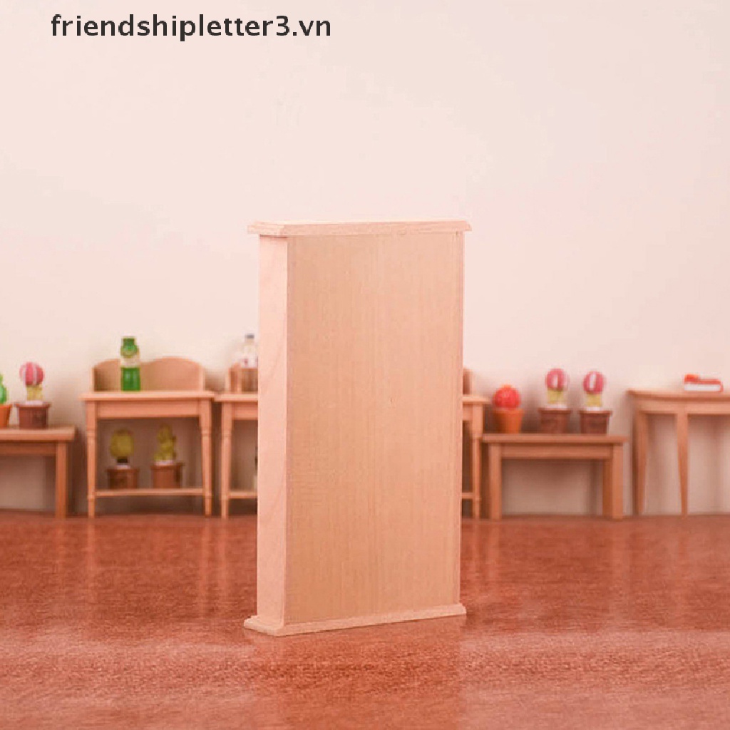 Mô Hình Kệ Sách Mini Tỉ Lệ 1: 12 Dùng Để Trang Trí Nhà Búp Bê