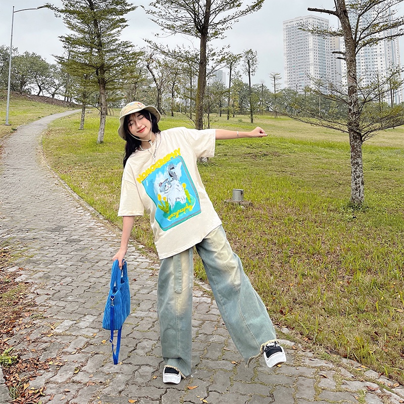 Áo Thun Meow Tee Nomography Unisex Form Rộng