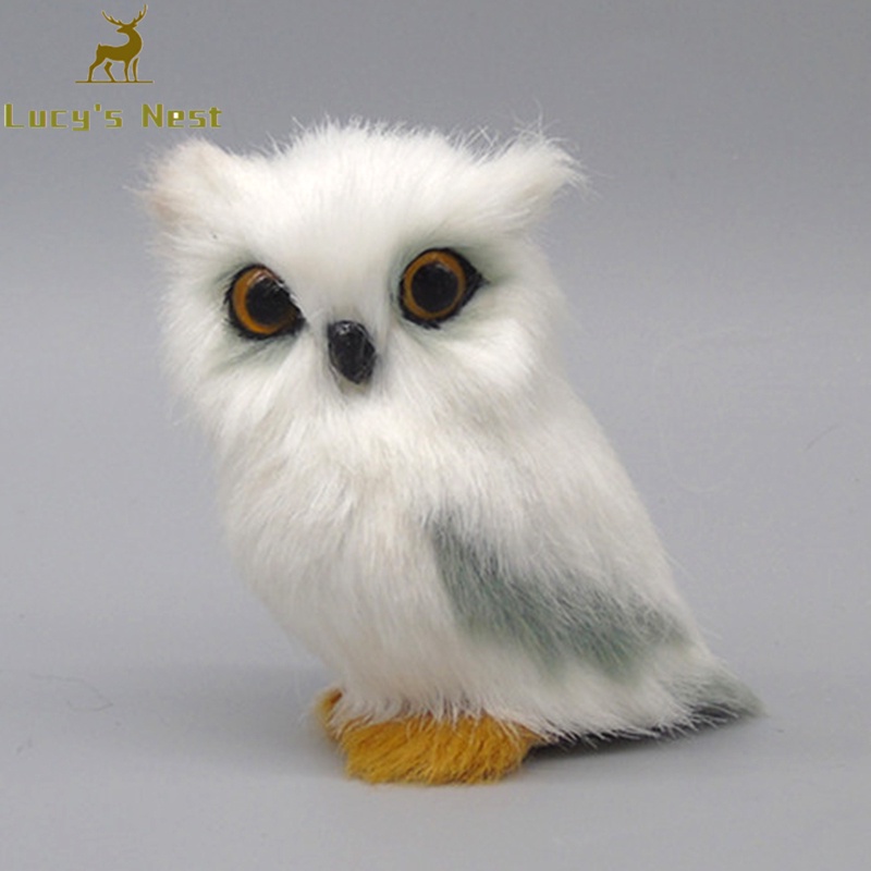 Cú Nhồi Bông Dễ Thương Dùng Để Trang Trí Nội Thất