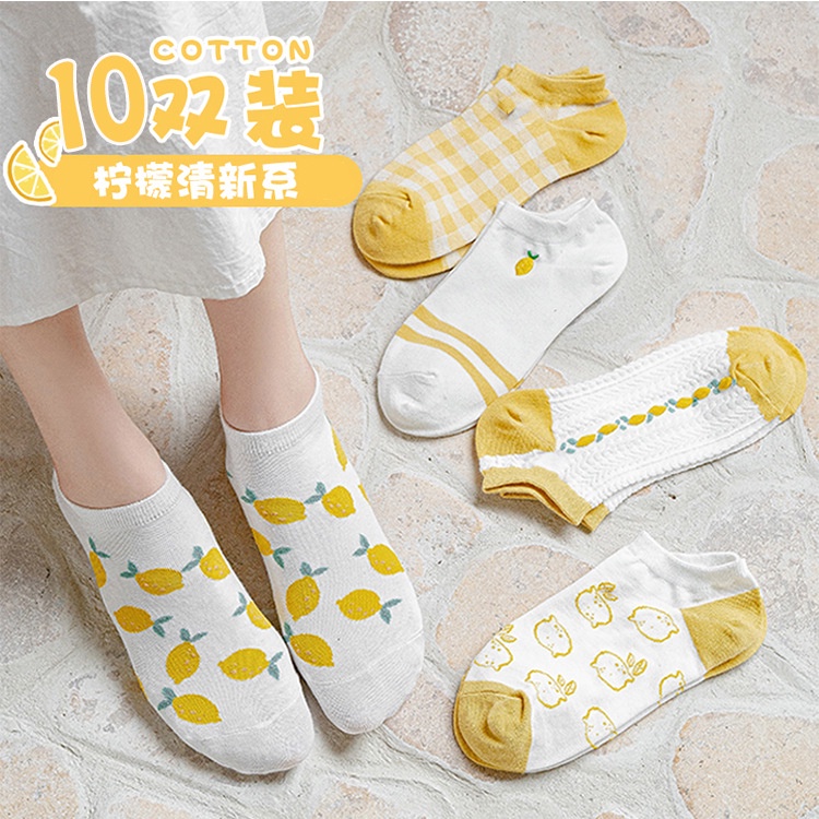 Vớ Thuyền Mỏng Vô Hình Xuân Hè Miệng Nông Dễ Thương Cho Nữ