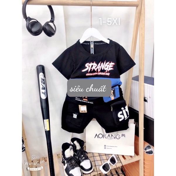 Bộ cộc bé trai từ 18-35kg