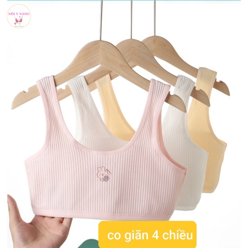 Áo lá học sinh cấp 2 cấp 3 áo lót cho bé gái đồ lót bé gái bra học sinh từ 35-50kg NYN327