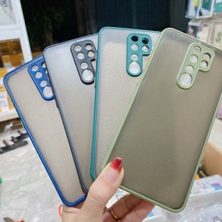 Ốp lưng Redmi Note 8pro / note8 pro / redmi 10c trong chống sốc , viền dẻo màu