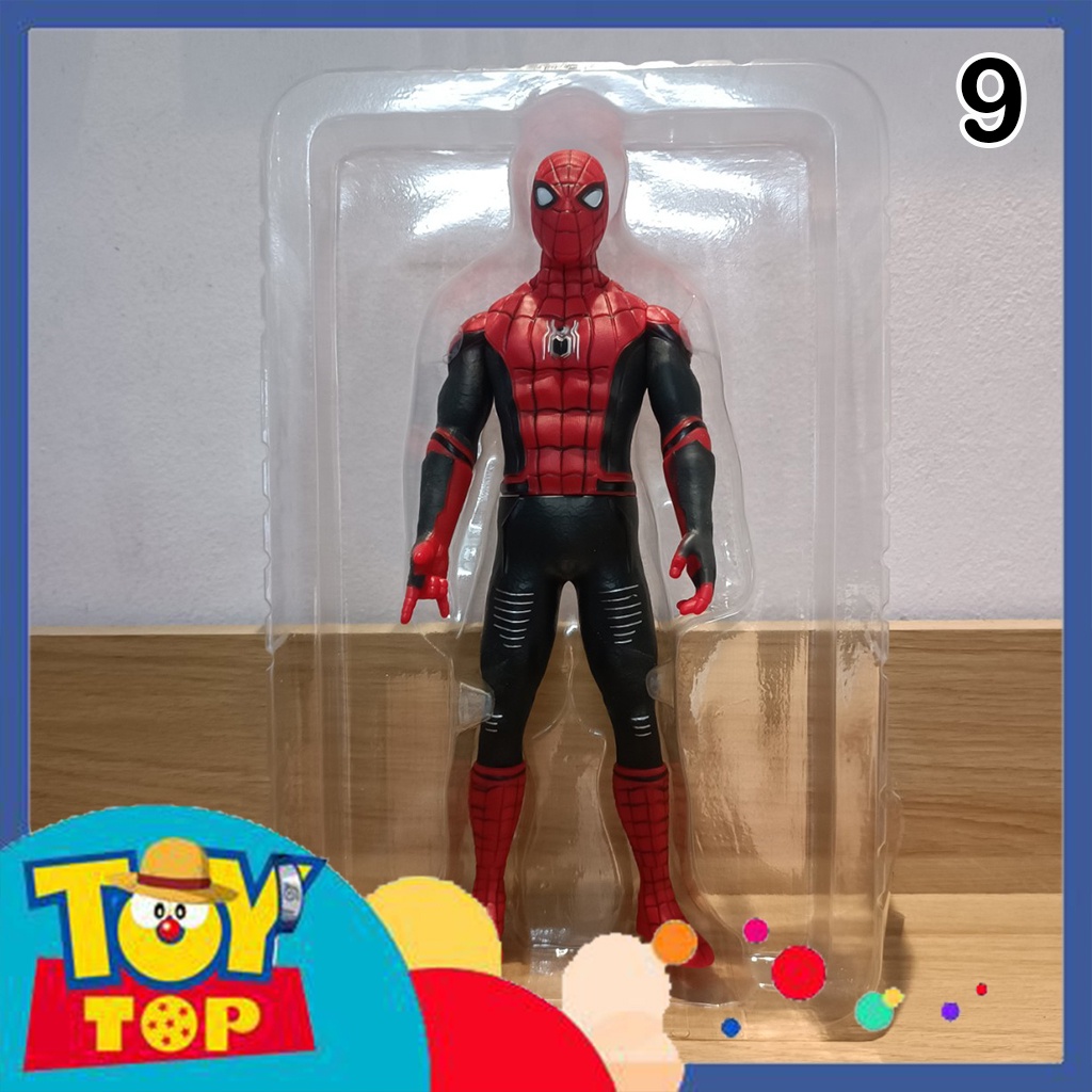 Đồ chơi Figure mô hình nhân vật Marvel người sắt Iron Man Thor Hulk Venom người nhện Spider man cao 30cm