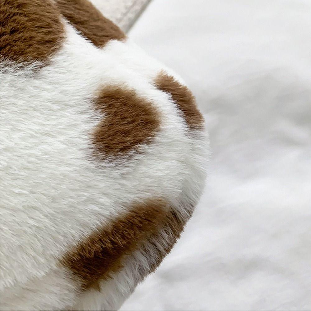 Túi Tote Hình Trái Tim Phủ Lông Thời Trang Xinh Xắn Cho Nữ