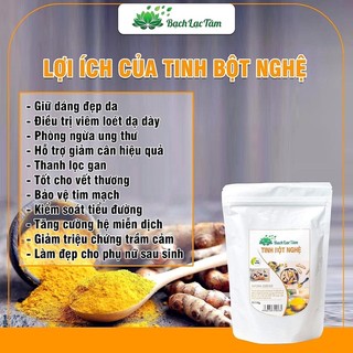 Tinh bột nghệ bạch lạc tâm 500g