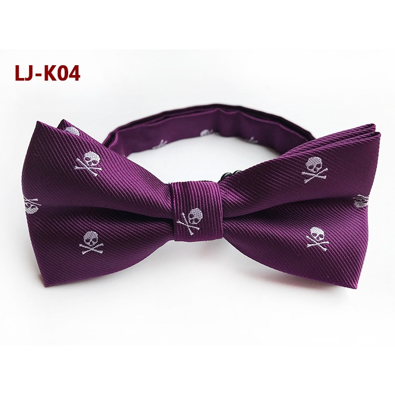 Nơ EFAN đeo cổ màu đen trơn thời trang cho nam