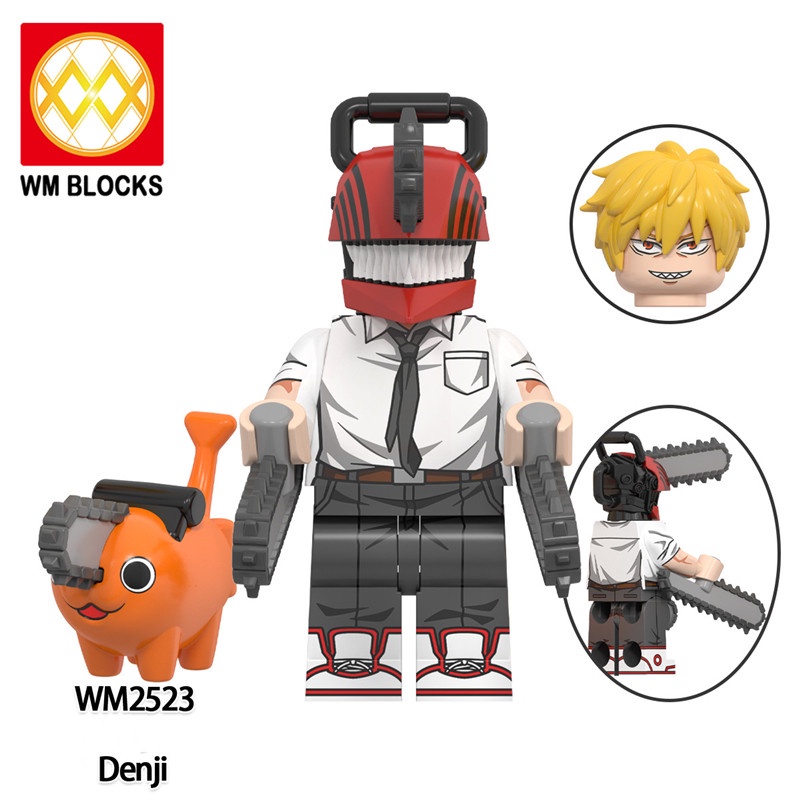 Denji Bộ Đồ Chơi Lắp Ráp Mô Hình WM2523 WM2524