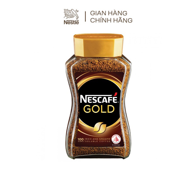 Cà phê hòa tan Nescafé Gold nguyên chất - nhập khẩu Hàn Quốc 100g/200g