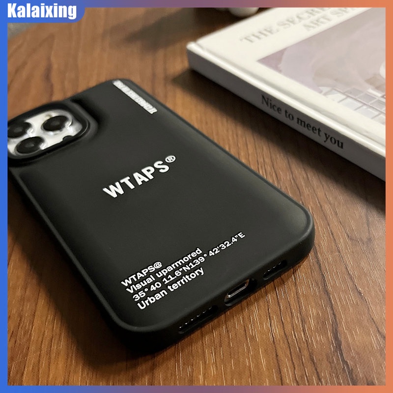 Ốp Điện Thoại Mềm Họa Tiết Puff WTAPS Cho iPhone 14 Pro Max 13 12 11 Pro Max