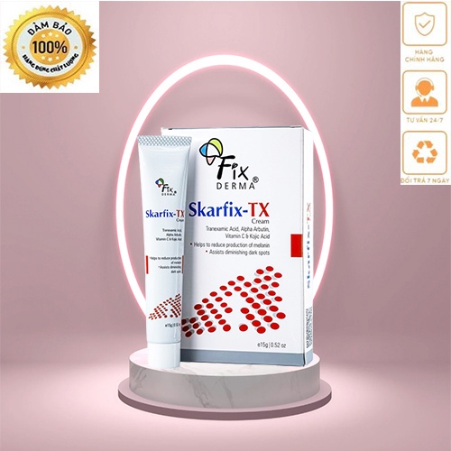 Skarfix TX Fixderma Cream, Kem Trắng Da , Mờ Thâm Nám Skarfix TX Fixderma Cream!