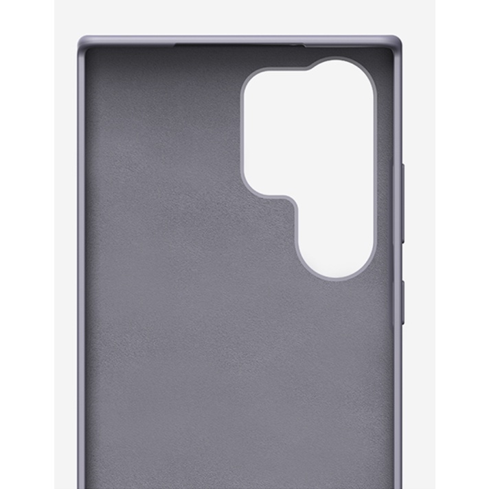 Ốp silicon Hình Hoa Oải Hương Hồng / Đen Cho Galaxy S23 Series / S23 + Ultra Plus