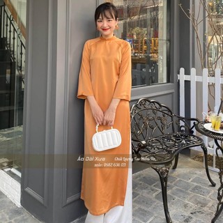 Áo dài cách tân nữ dáng suông xưa ht28