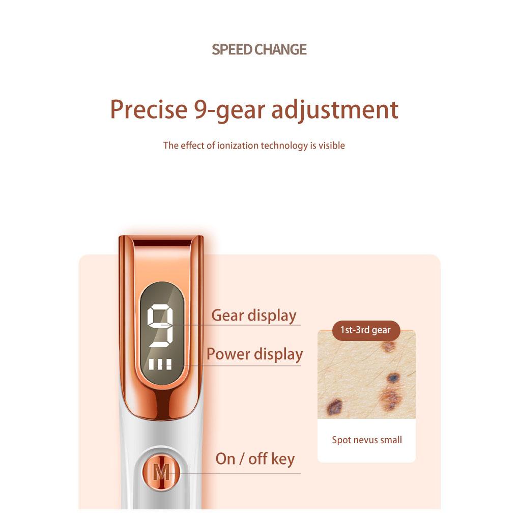 Bút Đèn LED Plasmas 9 Cấp Độ Loại Bỏ Đốm Xanh Dương Chăm Sóc Da