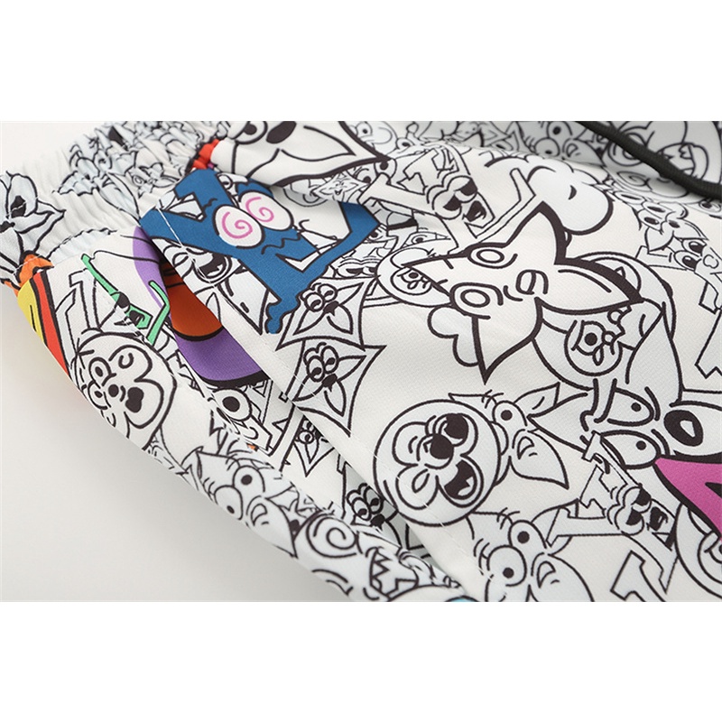 L88v----Eye-áo Sơ Mi Đơn Giản Thoải Mái Mùa Hè In Họa Tiết Đầy Màu Sắc Tương Phản DFJGMK