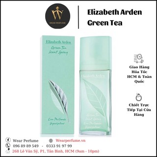 Nước hoa green tea scent spray by elizabeth arden eau parfumee