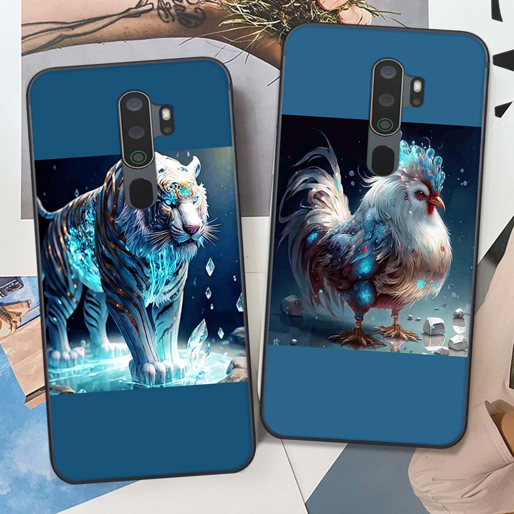 Ốp Oppo A5 2020 / A9 2020 bộ hình 12 con giáp sang trọng