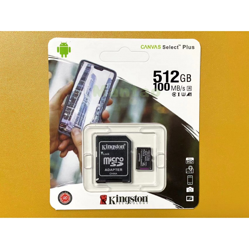 Thẻ nhớ Micro SD  Kingston 64 gb / 128 gb / 256 gb / 512 gb SD Chất Lượng Cao | BigBuy360 - bigbuy360.vn