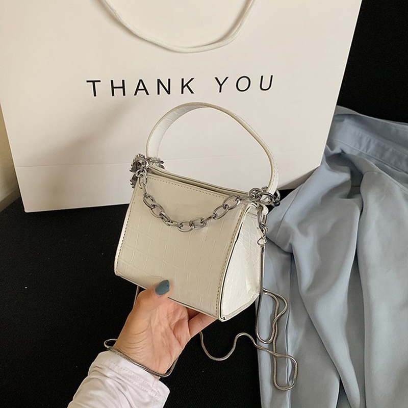 Túi Đeo Chéo Thiết Kế Đơn Giản Ngọt Ngào Cao Cấp Thời Trang Cho Nữ