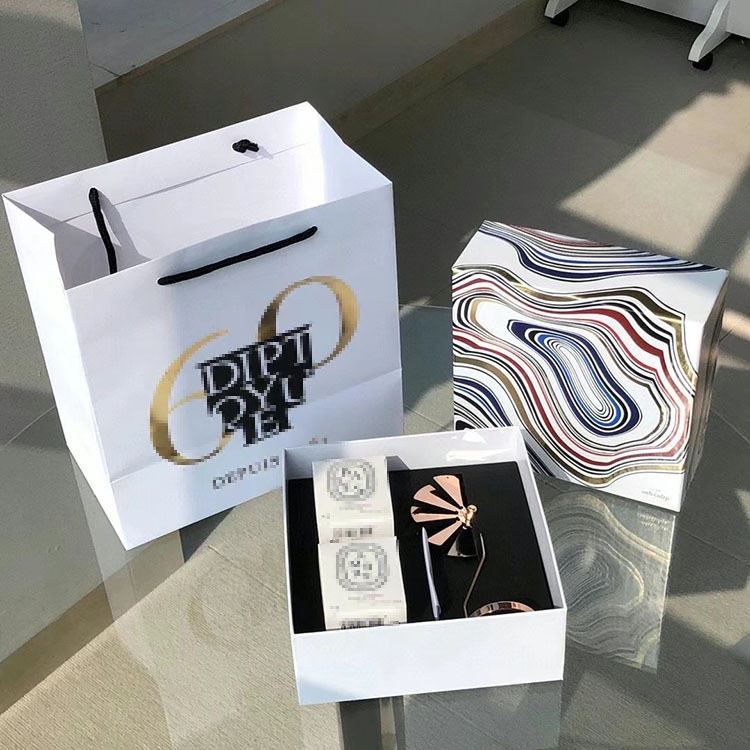 Hộp Quà Nến Thơm 5 Nến Thơm Kèm Hộp Quà Tặng Mùa Thu Giới Hạn diptyque Dipptyque