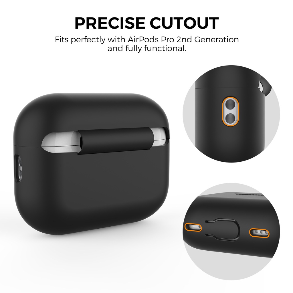 Vỏ Bảo Vệ Hộp Sạc Tai Nghe AirPods Pro 2 2022 Bằng Silicon Họa Tiết 3D Dễ Thương Ốp