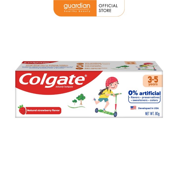 Kem Đánh Răng Kid Free From 3-5 Colgate 80Gr