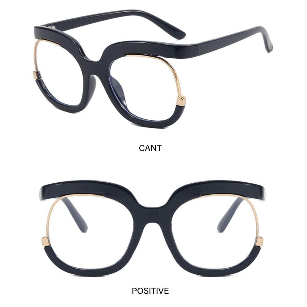 Mắt Kính Chống Ánh Sáng Xanh Hình Tròn Phong Cách Đường Phố