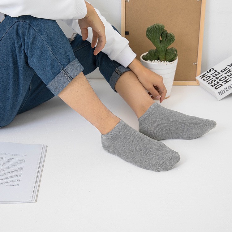 Sét 10 Đôi Tất nam nữ Cổ Ngắn Mã01 như hình