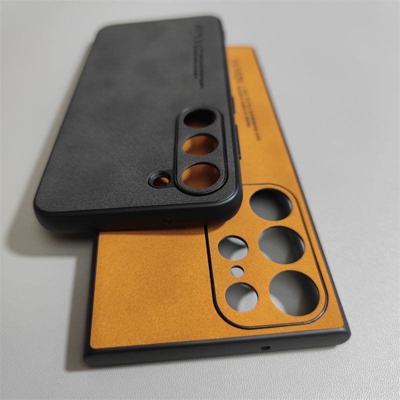 Bao Da Điện Thoại Da Lộn Màu Nhám Cho samsung galaxy s23 ultra s22 plus s21 fe Ốp