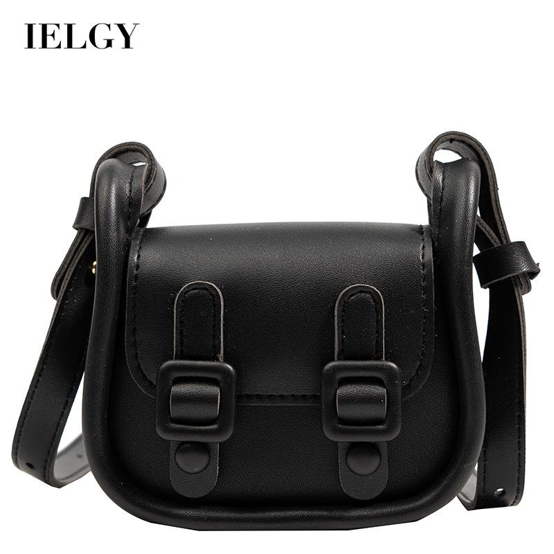 Túi Đeo Chéo Hình Vuông Nhỏ Màu Tương Phản Thời Trang Pháp Cho Nữ