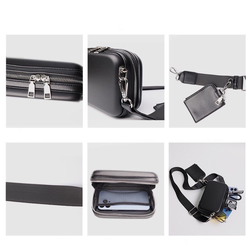 Túi đeo chéo túi đeo vai Unisex phom dáng trẻ trung hiện đại