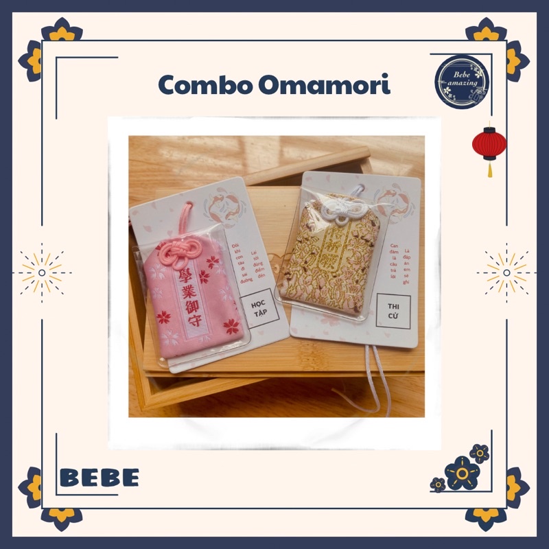 Combo túi cầu may ( BST Japanese Culture )
