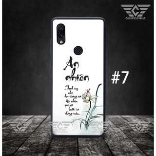 Ốp lưng XIAOMI Redmi NOTE 7 - Redmi 7 - REDMI NOTE 7 PRO thư pháp