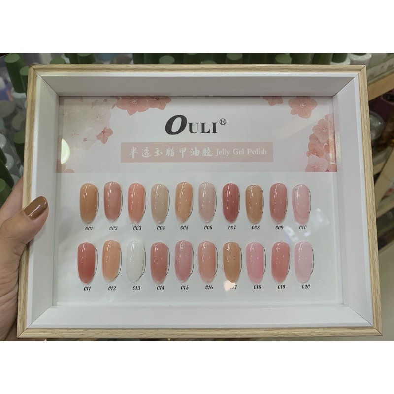 Sơn gel thạch Ouli
