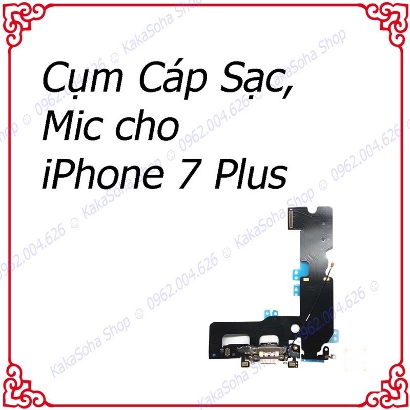 Cụm Cáp Chân Sạc lP Đa Năng Dành Cho lP 6 đến 8 Plus Hàng Mới Chính Hãng