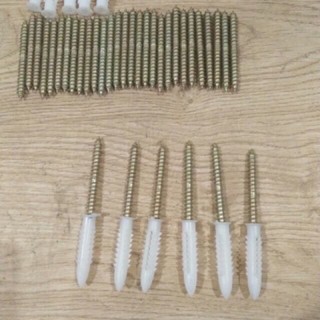Phụ kiện lắp đặt kệ âm tường - bộ 6 chiếc như hình