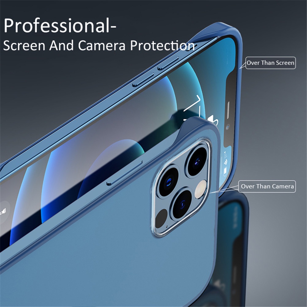 Ốp Điện Thoại PC Mềm Siêu Mỏng Mặt Nhám Chống Sốc Không Viền Dành Cho Huawei Nova 10 9 8 7 7i 6 SE 5 5i Pro 5Z 4 4e