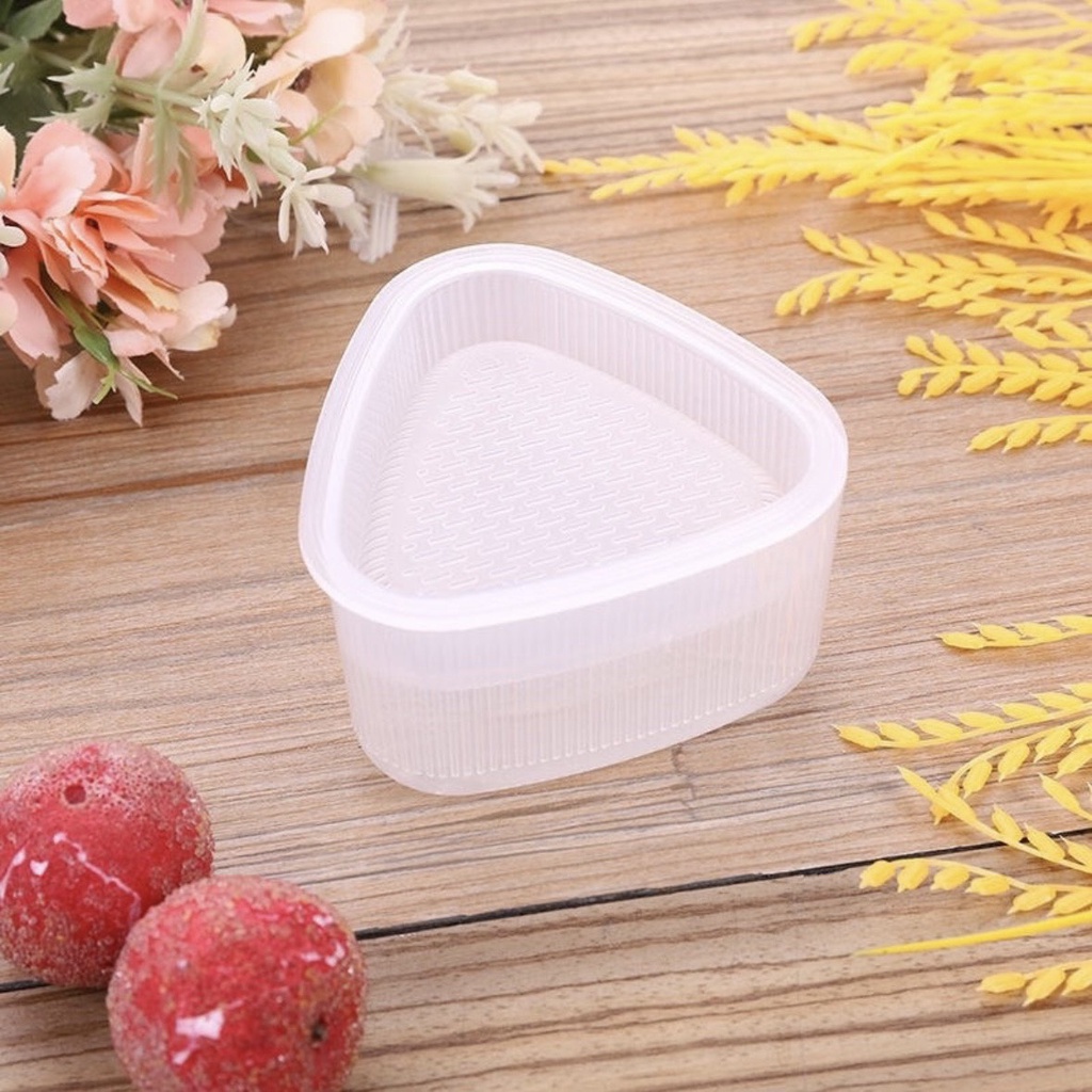 KHUÔN LÀM CƠM NẮM ONIGIRI, KHUÔN CHỐNG DÍNH ÉP BỘT TẠO HÌNH LÀM BÁNH