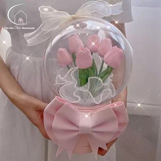 [Quà Tặng] Bó Hoa Bóng Tulip có đèn.