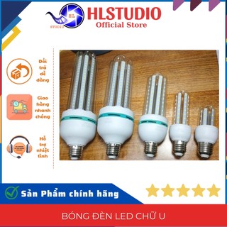 Bóng đèn led chữ U 5w 9w 16w 24w 32w giá rẻ siêu bền siêu sáng HL Studio