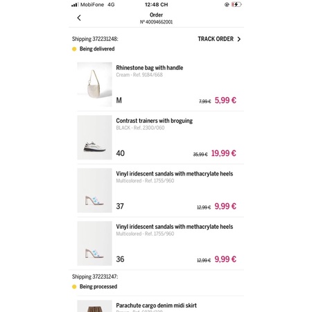 Túi kẹp nách Bershka | Hàng chuẩn auth vợt sale