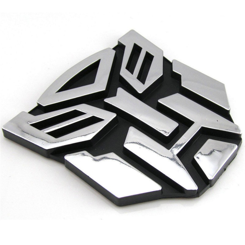 Logo Transformers 3D Dán Trang Trí Xe Hơi Đẹp Mắt