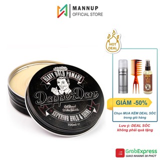 Sáp vuốt tóc dapper dan heavy hold pomade 100ml - chính hãng 100%