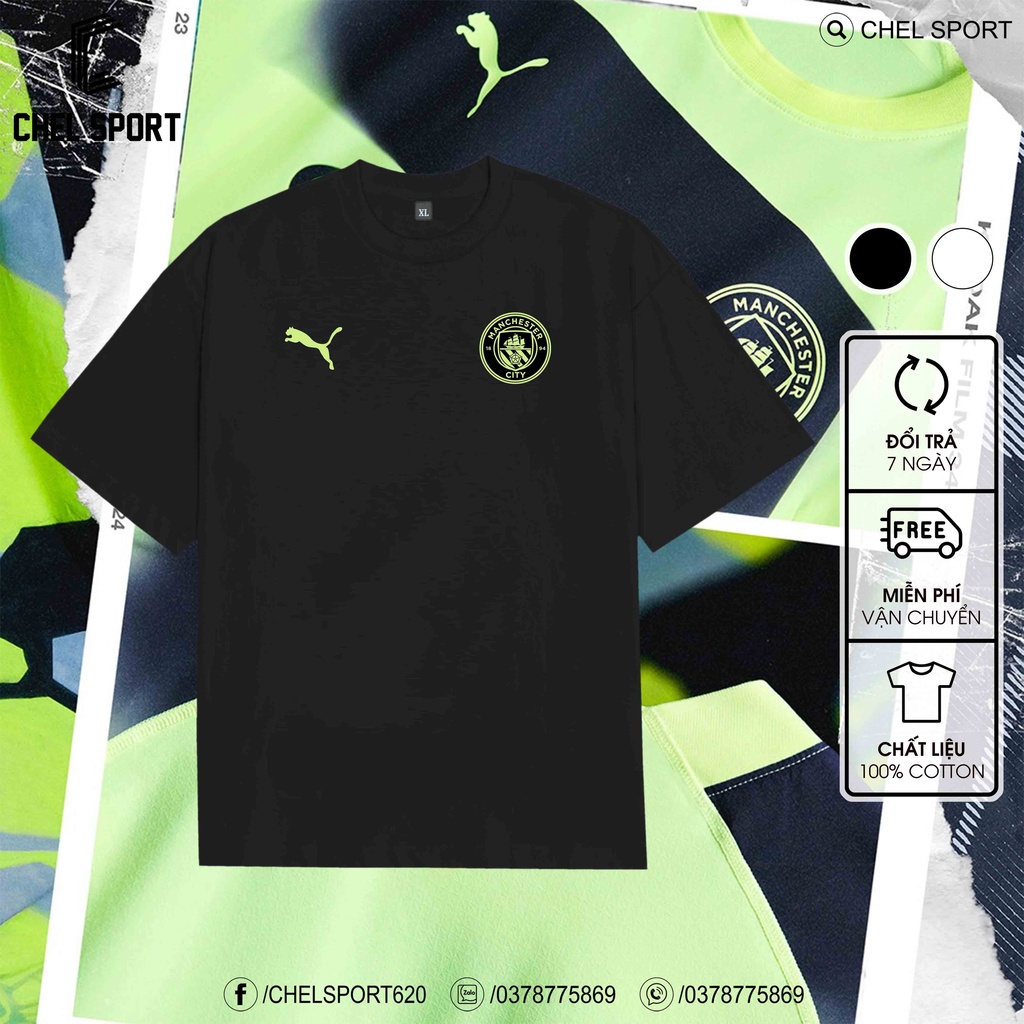 Áo thun Man City 2rd 2023 cao cấp 100% cotton